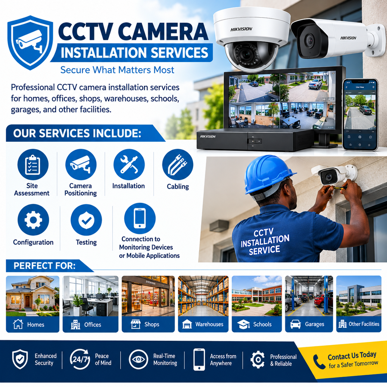 CCTV Camera installation